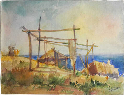 Дейнеко Ольга Константиновна. Сети сушат